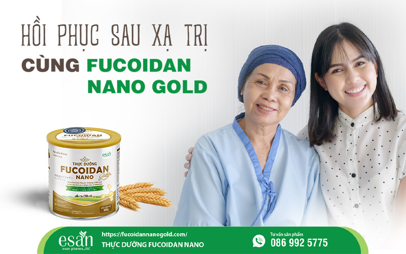 Hồi phục sau xạ trị: giải pháp tự nhiên từ fucoidan nano gold kết hợp tập dưỡng sinh