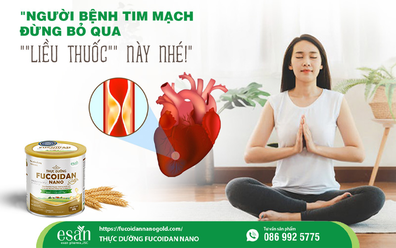 Người bệnh tim mạch – Đừng bỏ qua “liều thuốc” này!